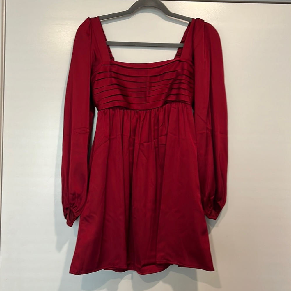 Abercrombie and Fitch mini red dress